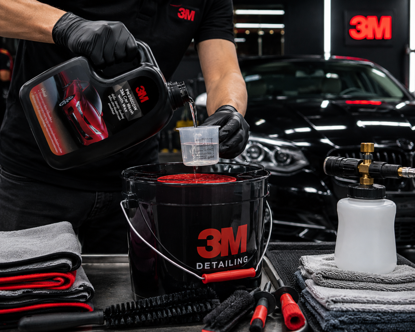 3M CAR WASH SHAMPOO 1L THÁI LAN