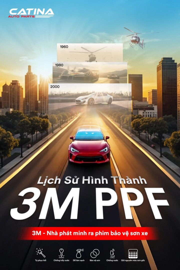 Dán Phim Bảo Vệ Sơn Xe 3m Ppf