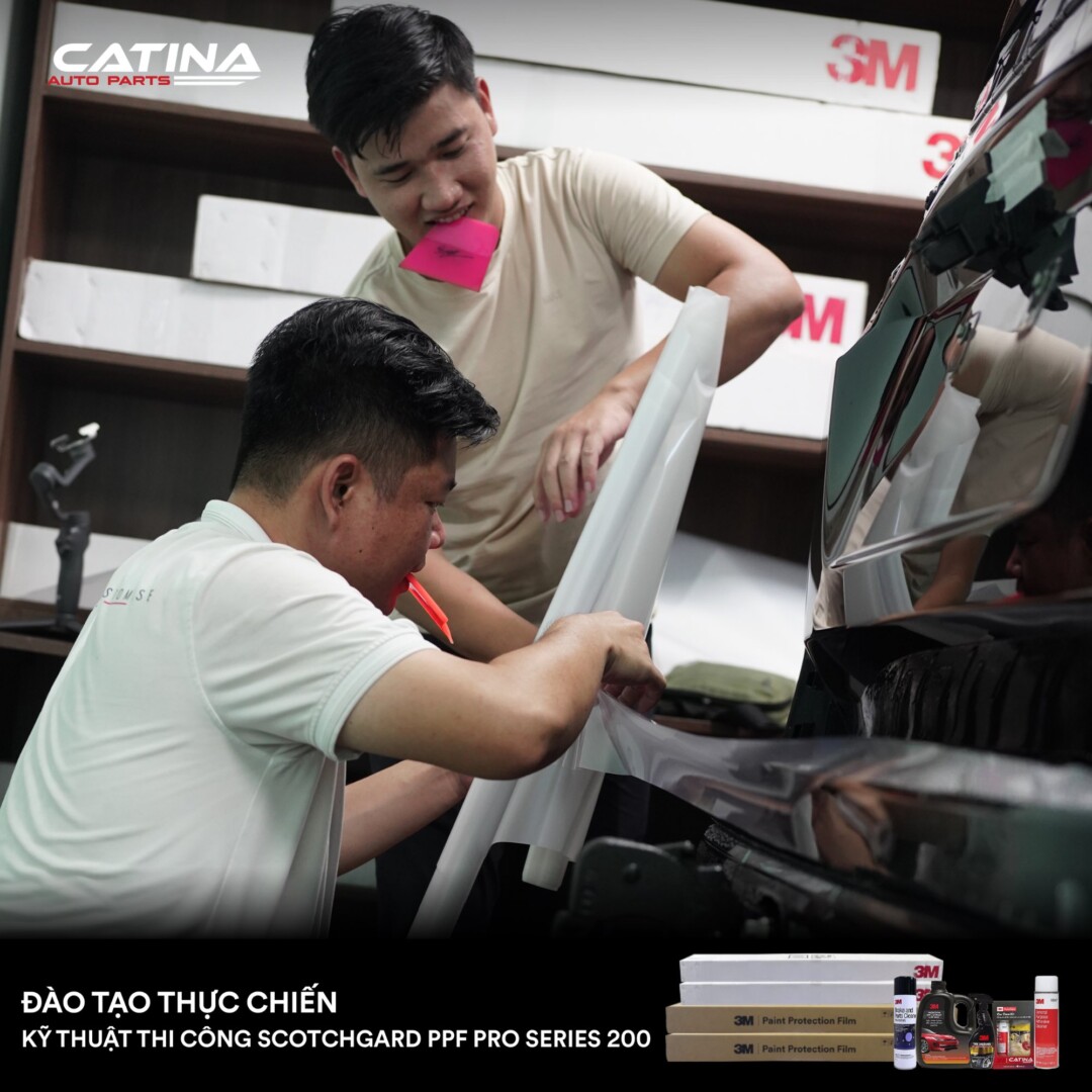 Đào Tạo Thực Chiến Kỹ Thuật Thi Công Scotchgard Ppf Pro Series 200 Tại Huế 7