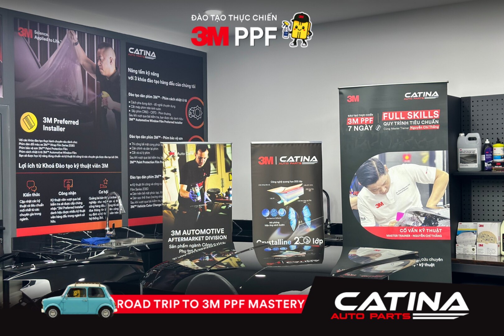 ChƯƠng TrÌnh ĐÀo TẠo KỸ ThuẬt ViÊn Thi CÔng Phim BẢo VỆ SƠn Xe 3m Ppf 3