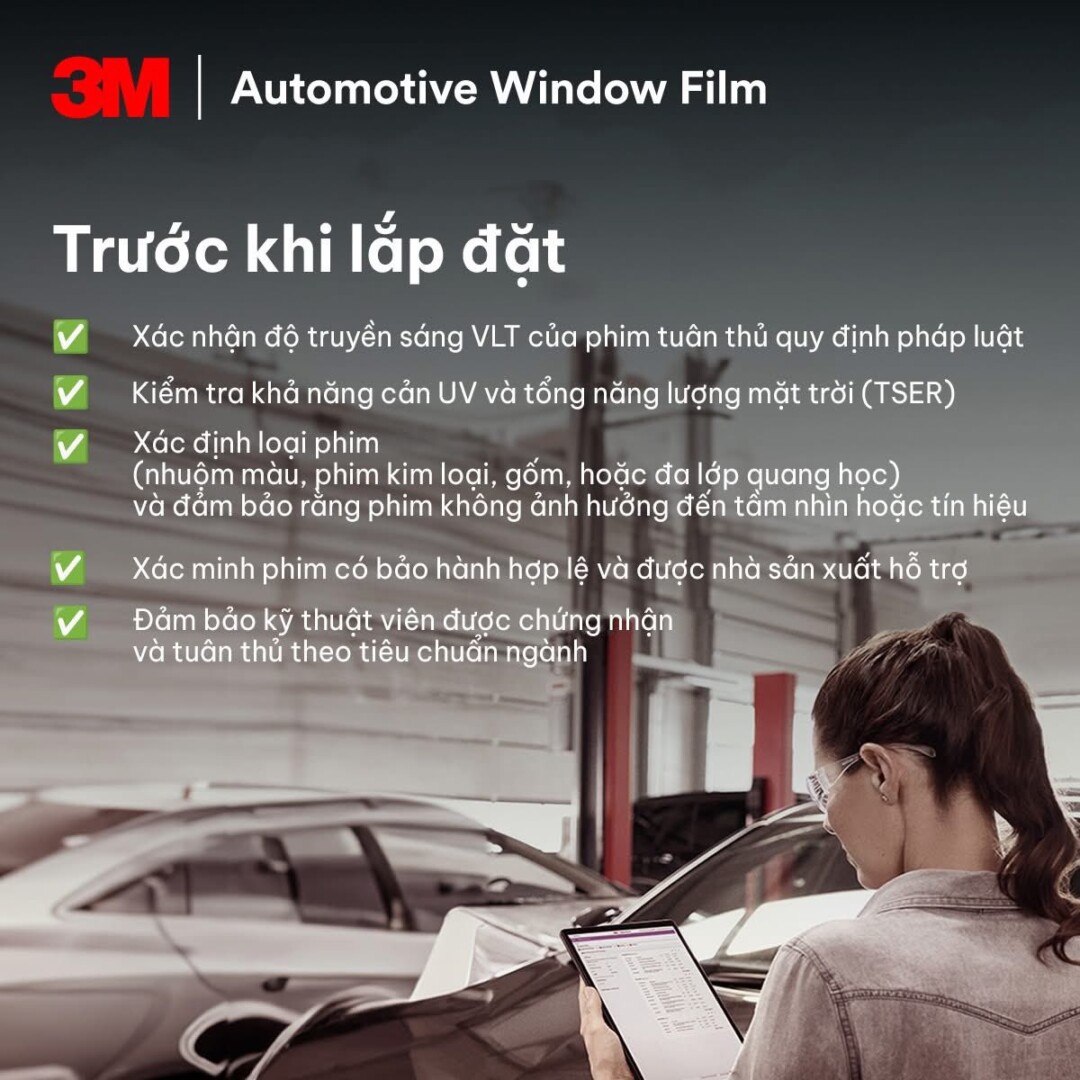 Phim Cách Nhiệt Ô Tô 3m Checklist Quan Trọng Trước Và Sau Khi Dán 1