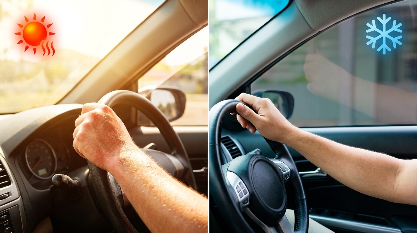 Kính xe hơi nguyên bản có chống nóng không