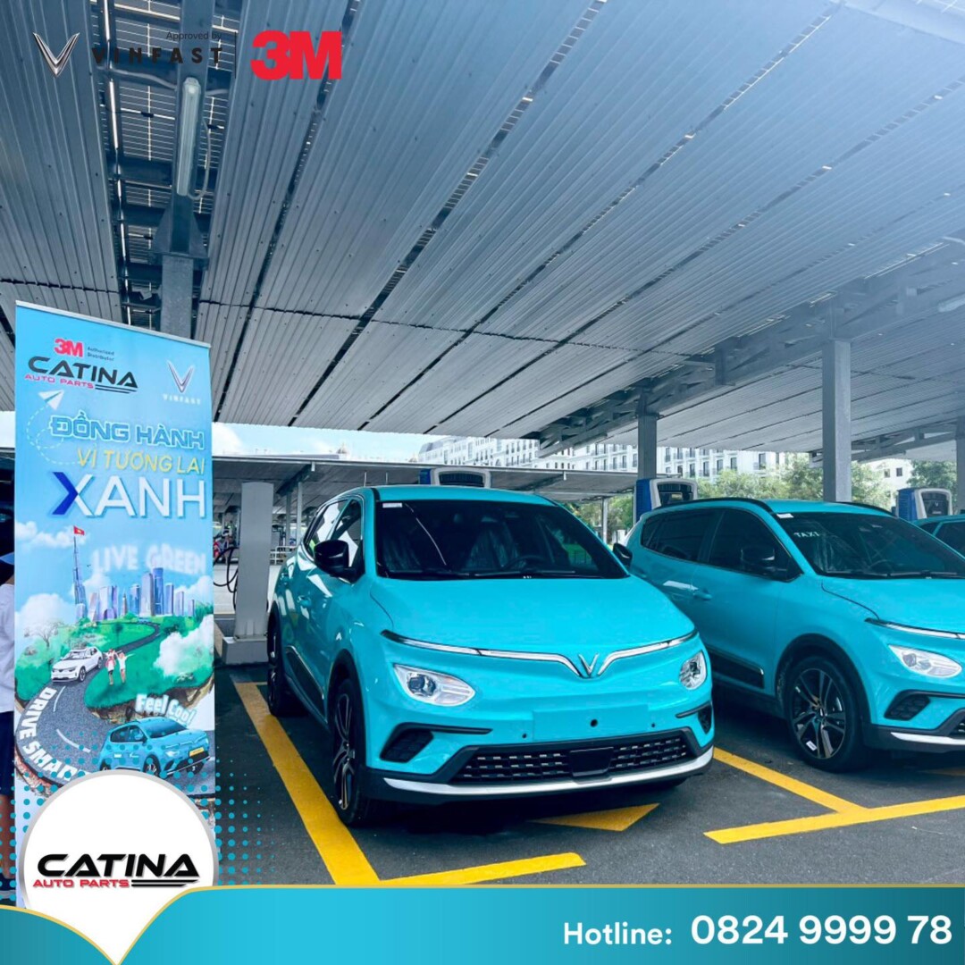 Dán Phim Cách Nhiệt Xe điện 2