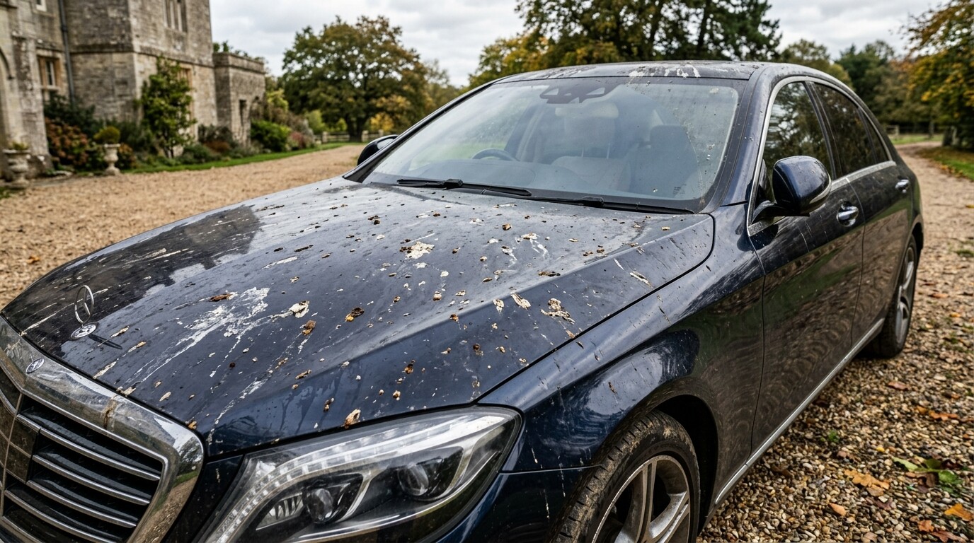 Xe Sang Bị Phân Chim