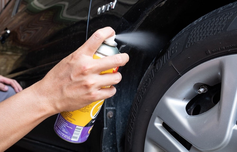 Chai Xit Chong Chuot 3m Rodent Repellant Coating Trong Hoc Banh Xe