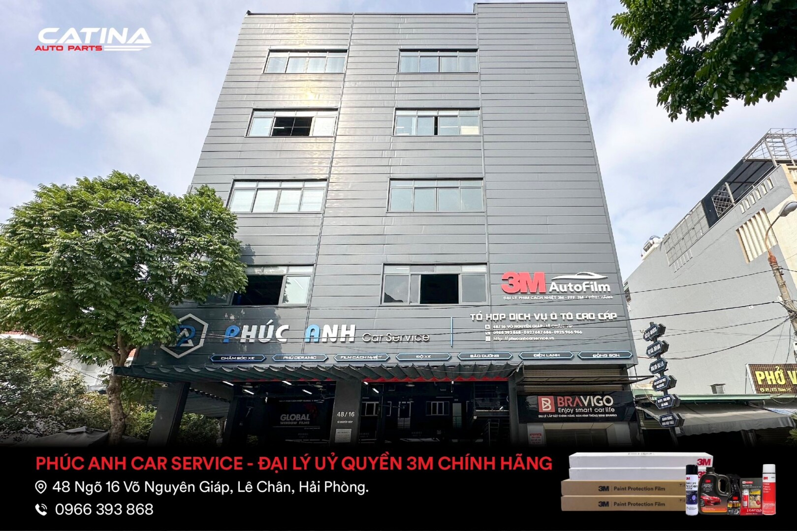 Dán Phim Cách Nhiệt 3m Tại Hải Phòng 1