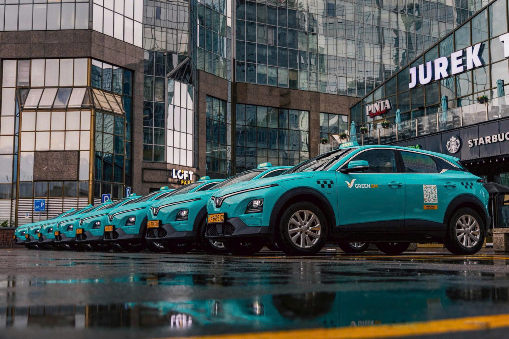 CATINA AUTO PARTS Đồng Hành Cùng Green SM Thi Công Phim Cách Nhiệt Cho Lô Xe Xuất Khẩu Sang Kazakhstan