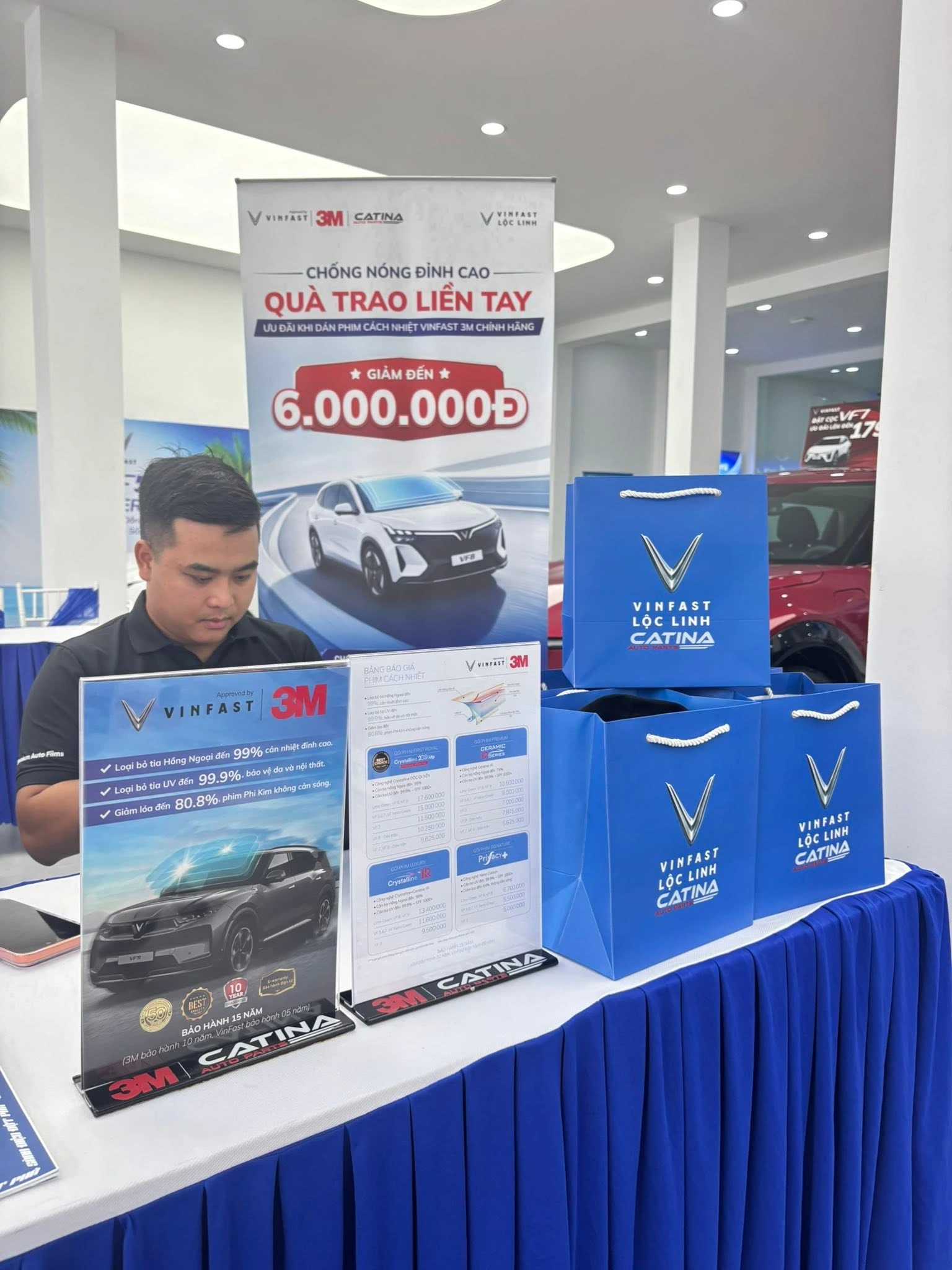 Phim Cách Nhiệt 3M Đồng Hành Cùng Sự Kiện VinFast Lộc Linh